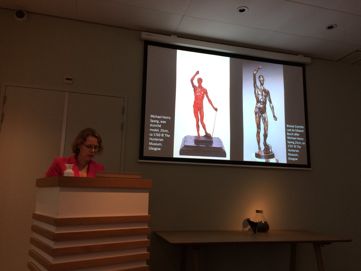 JessieWHChen's tweet image. This afternoon @Ms_History and Bart Grob opened the #technicalarthistory #colloquium of this year with great talks on #écorché models at the @museumboerhaave!