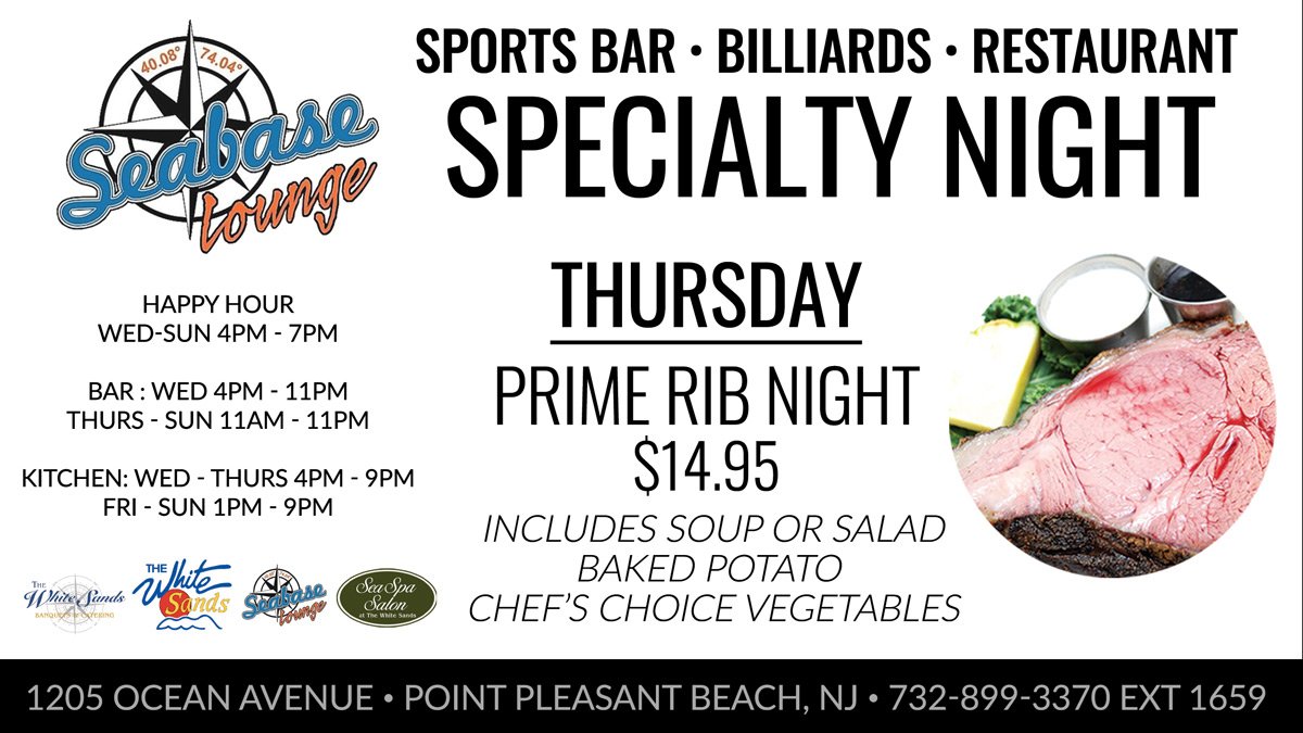 It's Prime Time at The White Sands!