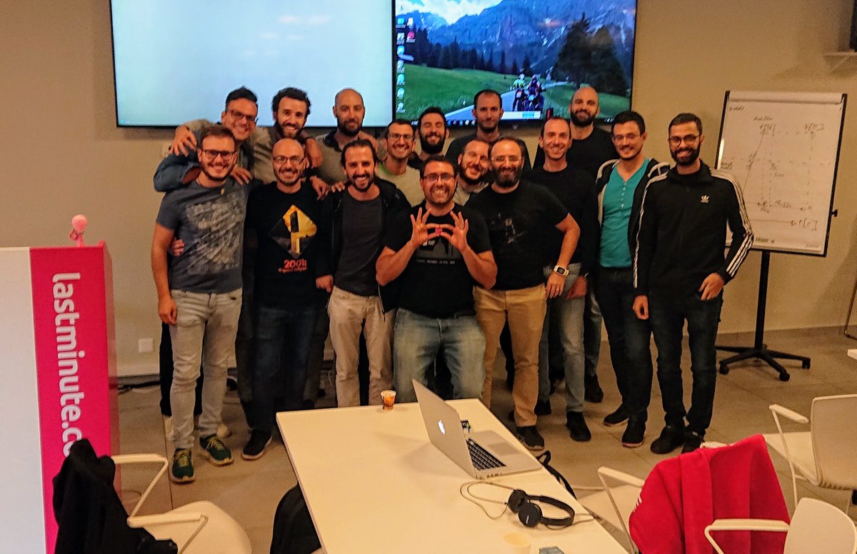 Thank you <a href="/matteobaglini/">Matteo Baglini</a> for this second edition of the on-site workshop on Applied #FunctionalProgramming 
#fp #continuouslearning