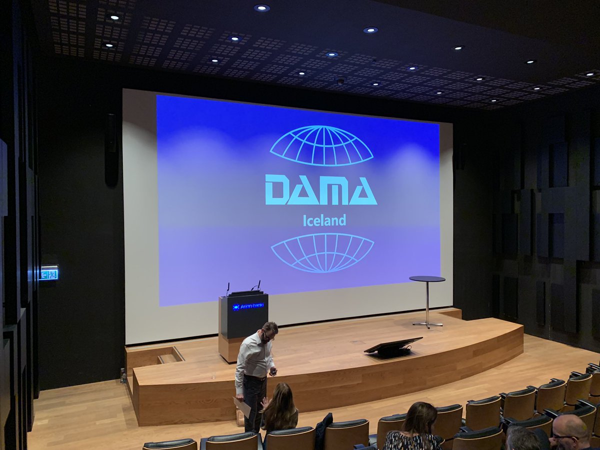 Ready for #DAMA_Iceland launch with <a href="/StaceyLeeHaurin/">Stacey Haurin</a> and <a href="/InfoRacer/">Christopher Bradley</a>
