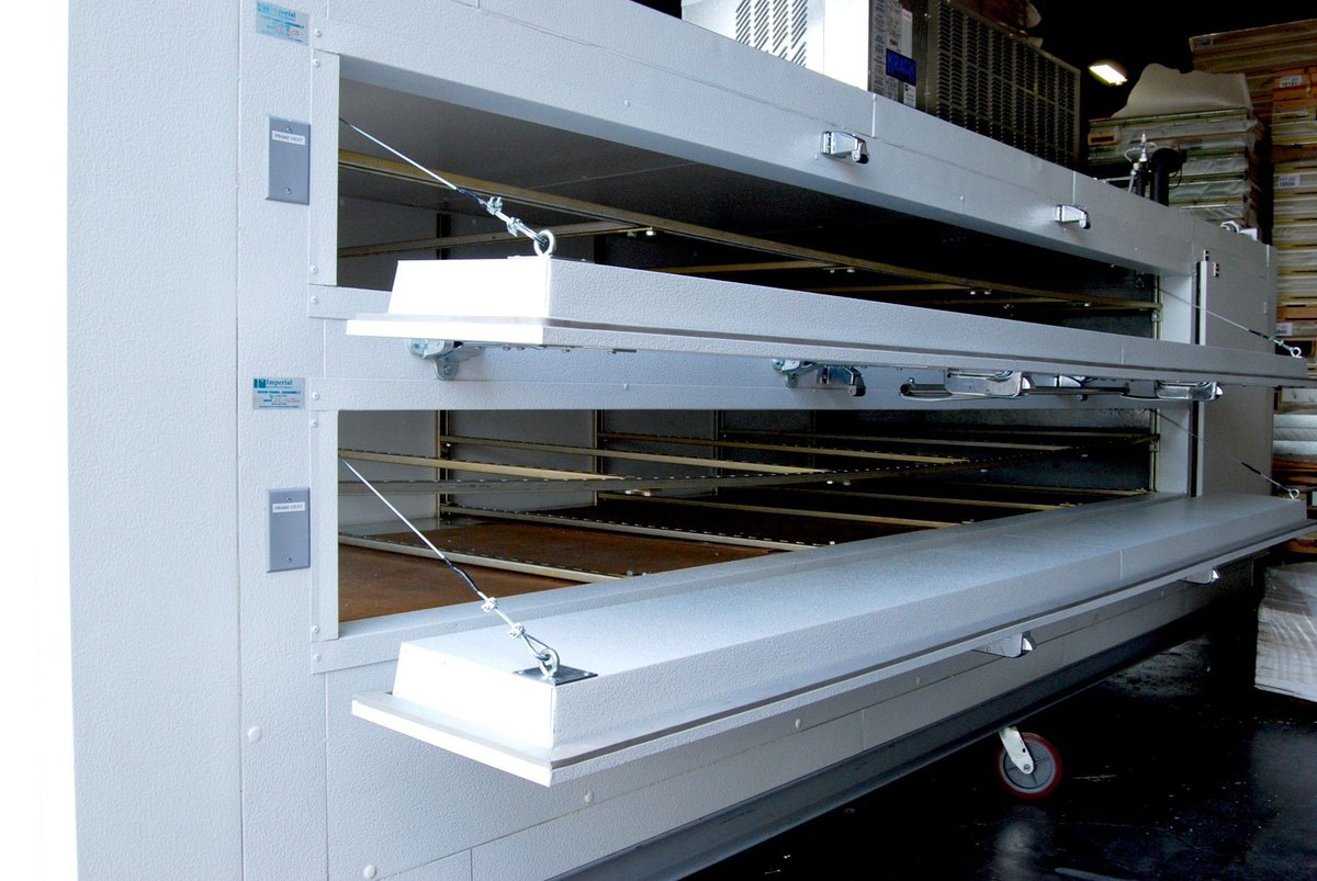 IB designed a portable chamber for Boeing to produce a product more conducive for air craft assembly. Through the treatment of cold temps, Boeing can change the state of aluminum making it stronger. This chamber has a self-contained refrigeration system &amp; is portable.
