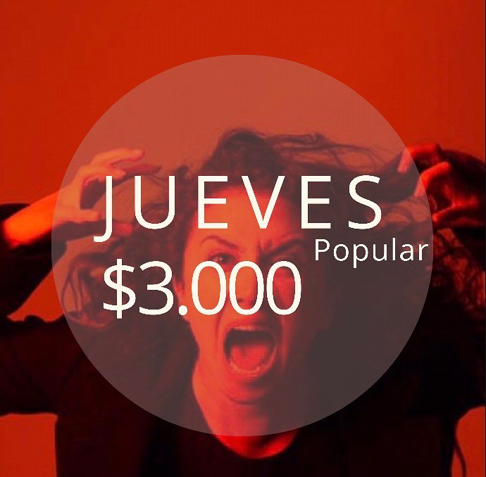 Hoy 20:30h último #juevespopular
“Que se acabe el mundo” de @cristinatapies Dirigida por @ezziod Los dejamos a todos y todas invitados!!!
@queseacabeelmundoteatro .
Compra tus entradas en <a href="/ticketpluscl/">Ticketplus Chile</a> y <a href="/atrapalochile/">Atrápalo Chile</a>
#teatro #teatrochileno #venalteatro <a href="/culturas_cl/">Ministerio de las Culturas</a> <a href="/Culturas_RM/">Cultura Metropolitana</a>