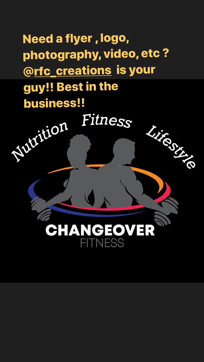 changeoverfit's tweet photo. S/o to my graphic designer @RFCharlemagne ! Whatever you need, he can get anything done !! Best in the business!! Thank you @RFC_Creations ! https://t.co/0Odkx260lY