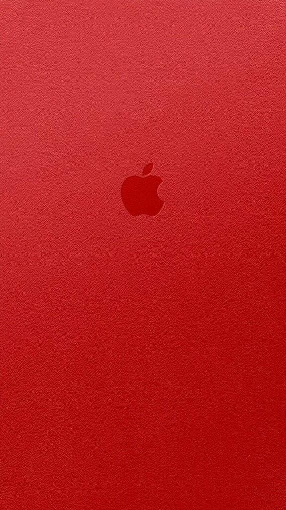 red apple logo wallpaper hd