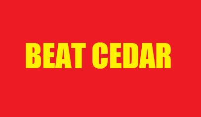 CCGladsFootball's tweet photo. Wake up #Gladiators - It's a great day to #BEATCEDAR

GO GLADS! https://t.co/xapU42rbch