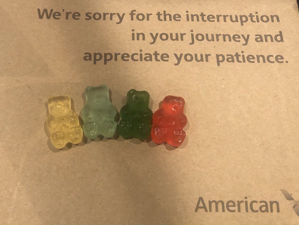 .<a href="/AmericanAir/">americanair</a> even my gummy bears don’t think you’re really sorry!