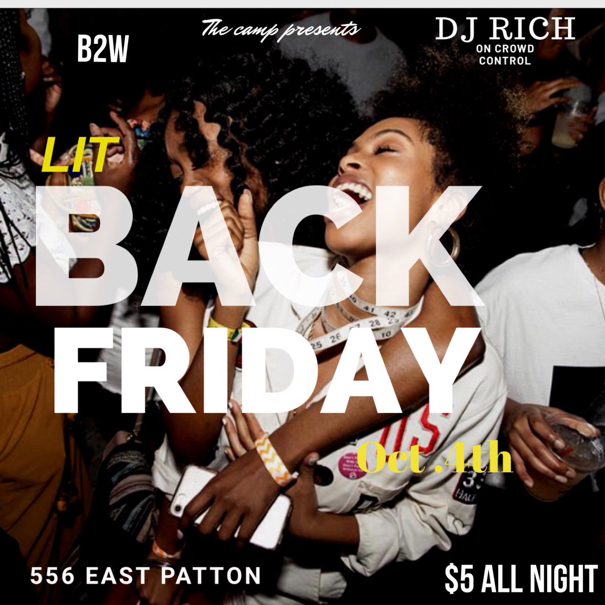 Dash_Tv's tweet photo. Huge #LitBack Tomorrow #Myasu  KICKBACK/Party $5 All night (Free drinks, Free food) https://t.co/XupbQrQmtS