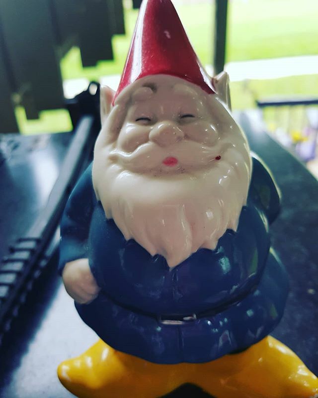 jcquarious's tweet photo. An awesome legendary rocker friend just became a close neighbor! And she brought me a gift! @nicolem7827 ❤😚 #gnomes #gnomequeen #chillinwithmygnomies #happy #awesomefriends #neighbors #troublemakers #mycrimepartner #funtimes #greatmemories https://t.co/RCOpbTmegY https://t.co/9FG1kP4hxG