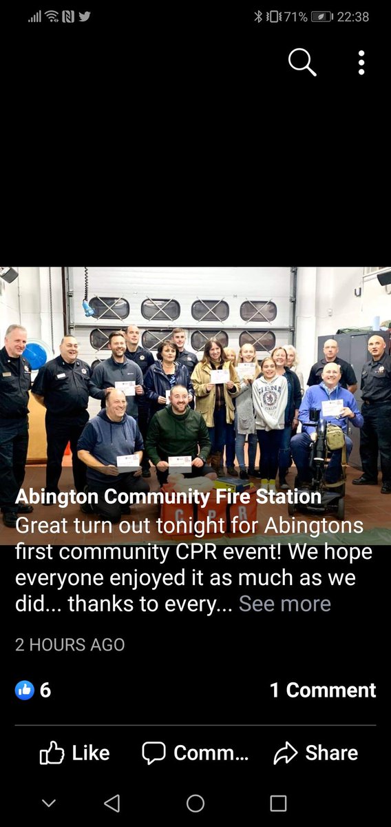 Abington Community Fire Station tweet media