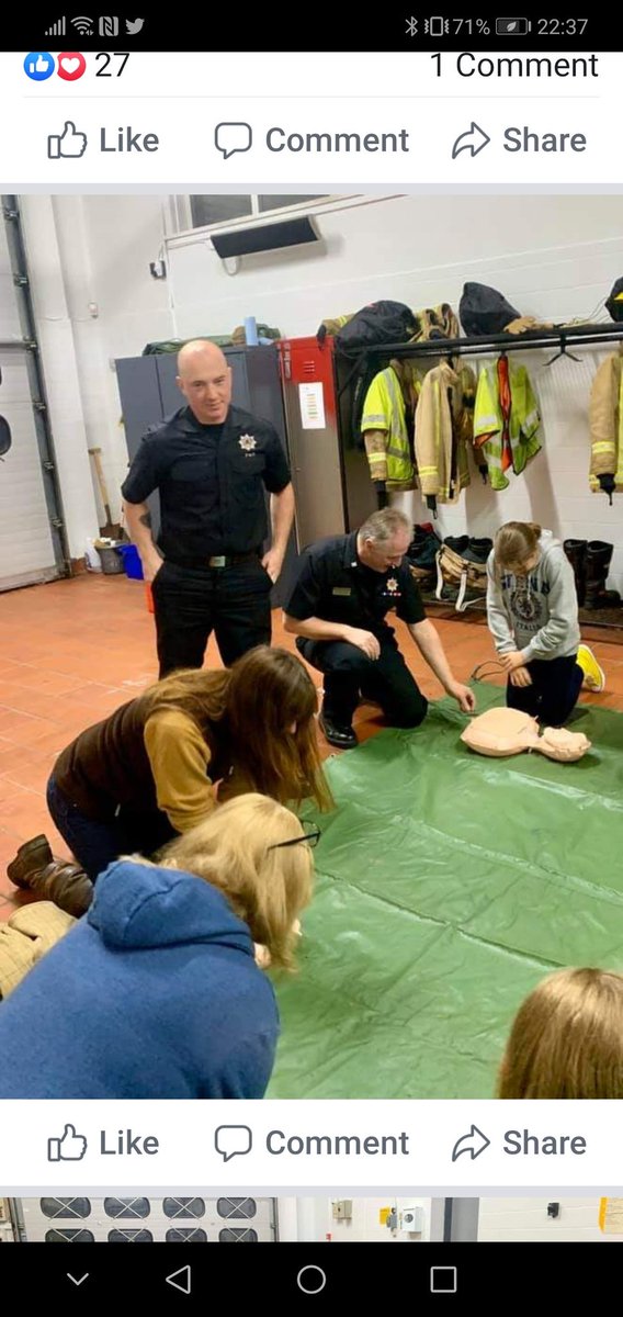 A good turn out for CPR training a big thanks to everyone who attended and helped carry out a successful night.