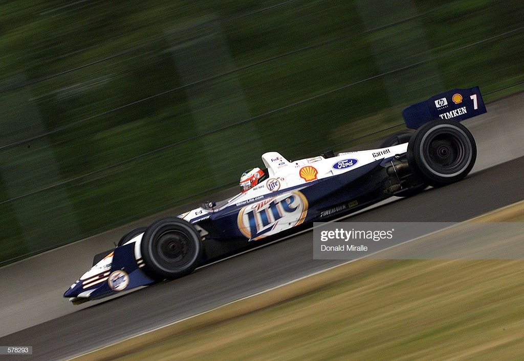 Here is The Miller Lite Ford Max Papis drove in Indycar Happy Birthday 