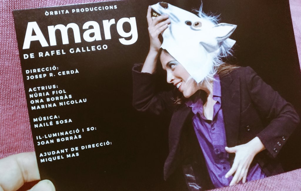 PerLaLlibertat's tweet photo. 5è any de @firabpro Quin gust veure com any a any es va consolidant. Enguany com a regidora de Cultura d'Andratx per poder veure propostes per programar al poble. Gaudiu de la #Cultura! #FiraB Avui amb dues bones propostes de teatre #ElsAltres #Amarg Bona Fira! https://t.co/4LWdvrzucv