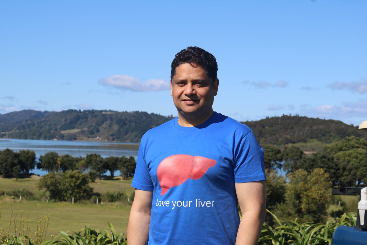 HepFoundationNZ's tweet photo. Great to see The Asian Network Inc director Vishal Rishi supporting #hepatitis today. https://t.co/3EQk0B5v6t