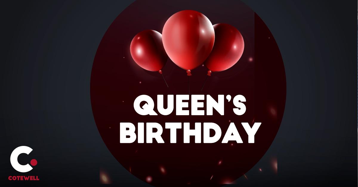 Cotewell1's tweet photo. We will be closed next Monday due to the Queen's Birthday public holiday, with regular hours resuming on Tuesday 8th October. https://t.co/TESw4RIf5z