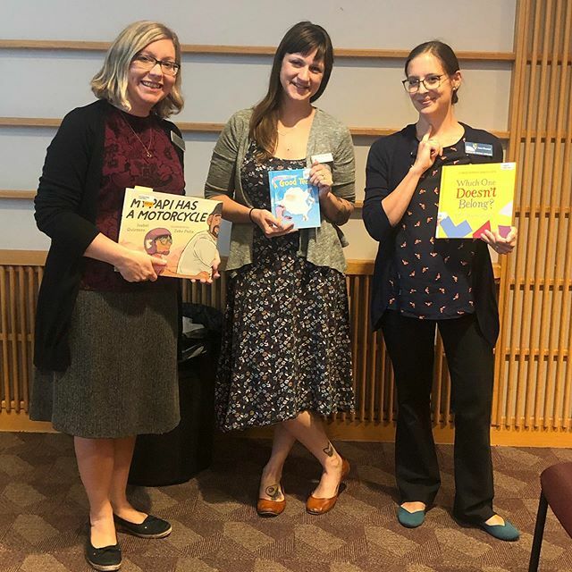 allianceforec's tweet image. What’s New in Children’s Literature with @wilmettelibrary @winnlib @glencoepubliclibrary Wonderful afternoon of learning with or Member School Educators #playingandlearningtogether ift.tt/2OdQCts