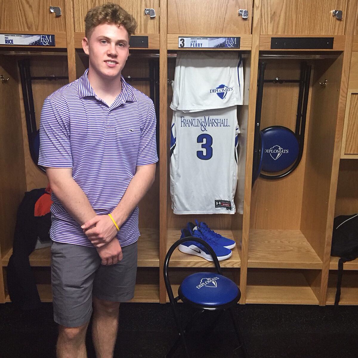 I am excited to announce that I have committed to continue my academic and basketball career at Franklin and Marshall College pending early decision acceptance.   Thank you to all of the coaches who recruited me and to my coaches and family who have supported me along the way.