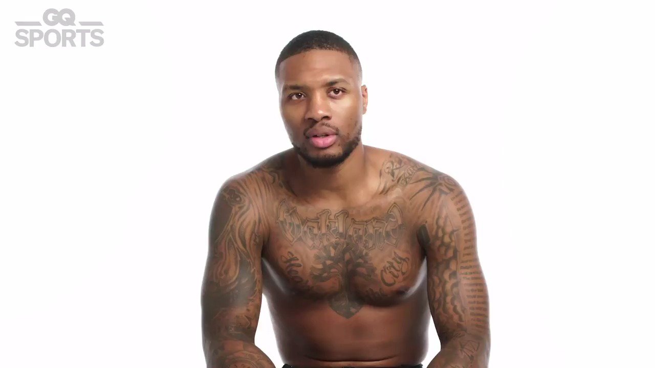 Lillard defends JRs Supreme tattoo They own his body  theScorecom