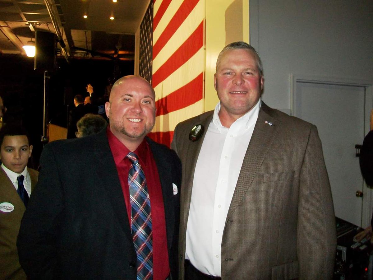 March 2012, a picture of me and Colonel Mike Steele, who commanded the Rangers involved in #OperationGothicSerpent
