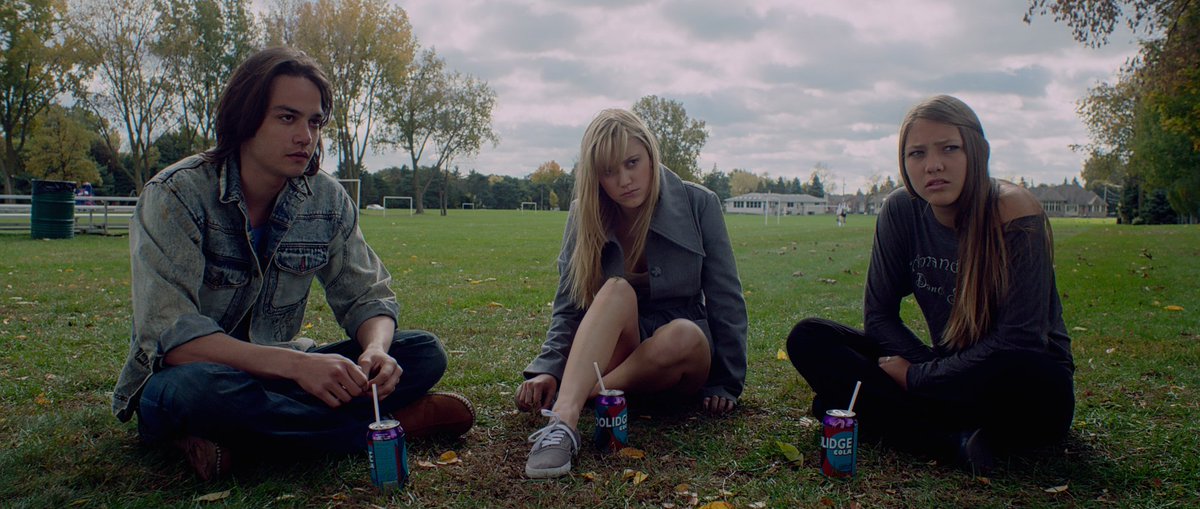 IT FOLLOWS (2014) dir. David Robert Mitchellsupernatural // after what appeared to be an innocent night with a date, a young woman realizes that a deadly presence is following her—& that it will never stop unless she & her friends can find a way to defeat it for good.