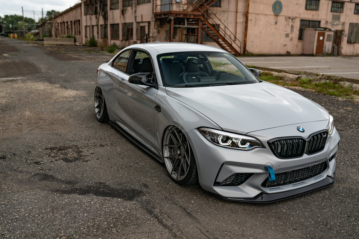 ModeCarbon's tweet photo. F87 M2c equipped with our GTS Front Splitter #modecarbon https://t.co/fg6ut3JKQv