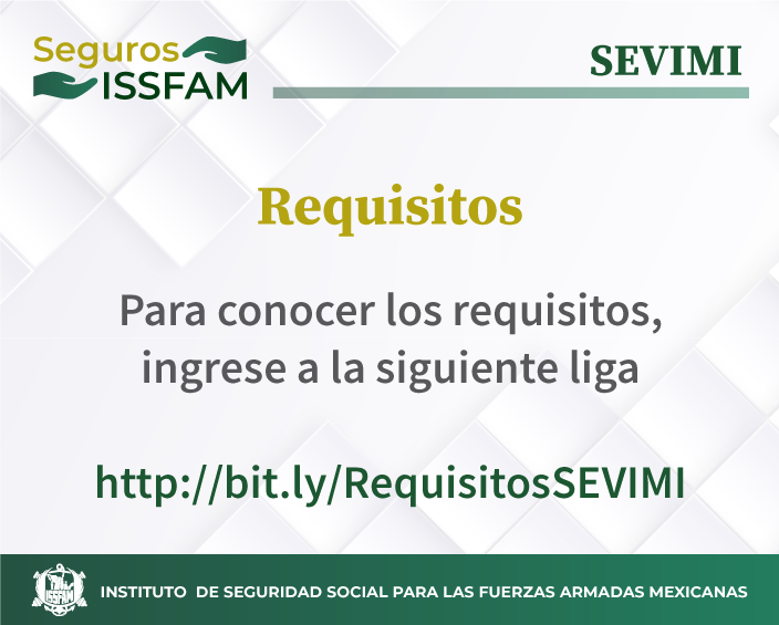 ISSFAM_mx's tweet photo. Acceda a este enlace para registrar su solicitud: https://t.co/4WNNM9lQLM #FelizJueves #SEVIMI https://t.co/jf0tIcqUdK
