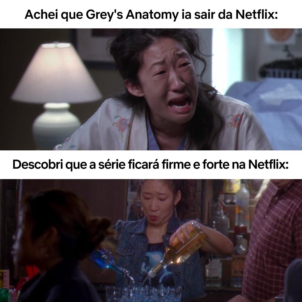 NetflixBrasil's tweet image. Não se preocupe, Cristina tá dizendo que não vamos a lugar nenhum.