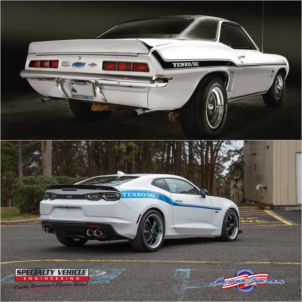 #tbt 2019 meets.... ? No prizes for guessing 😉#sve_cars #yenko #camaro #semashow2019 #semashow