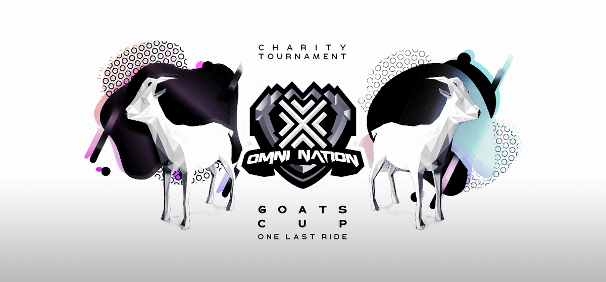 🏆🐐Charity Goats Cup - One Last Ride🐐🏆

🔴$100 donated to goats charity <a href="/ButtercupsGoats/">Buttercups Sanctuary For Goats</a>
🔴$75 base prizepool to the winning team
🔴1 retweet = $1 added to the prizepool (Capped at $150)

🕒Tournament starts on 9/10/2019 18:00 CEST

👉Battlefy Link:
🔗bit.ly/2OhNSex