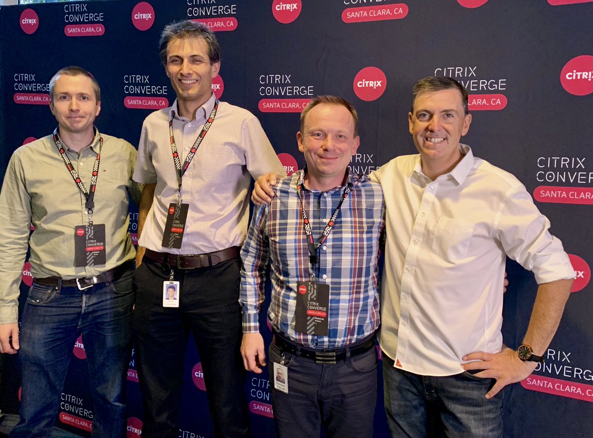 virtualsteve's tweet image. #CitrixConverge dream team