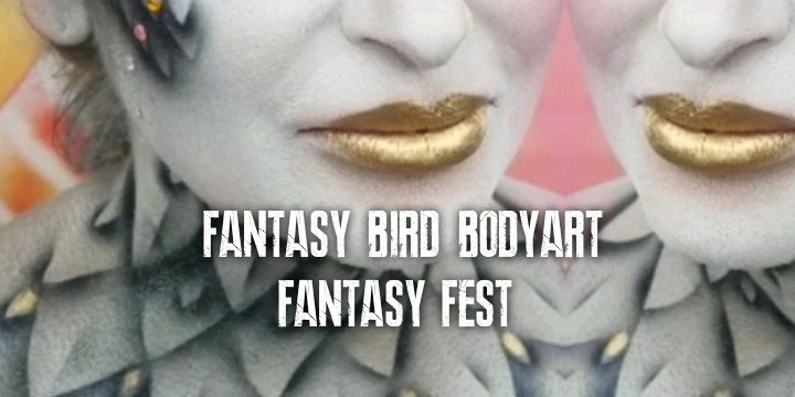 artbychromium's tweet photo. Transformation with body painting into Fantasy Bird video : https://t.co/xGUrJZ7Enr
Fantasy Fest costumes | Key West 
Subscribe to my YT channel to see more bodyart by bodypainter Lana Chromium #fantasyfest2019 #fantasyfest #keywestbodyart #keywestevents #keywest #birdmakeup #art https://t.co/1czGBk11QM