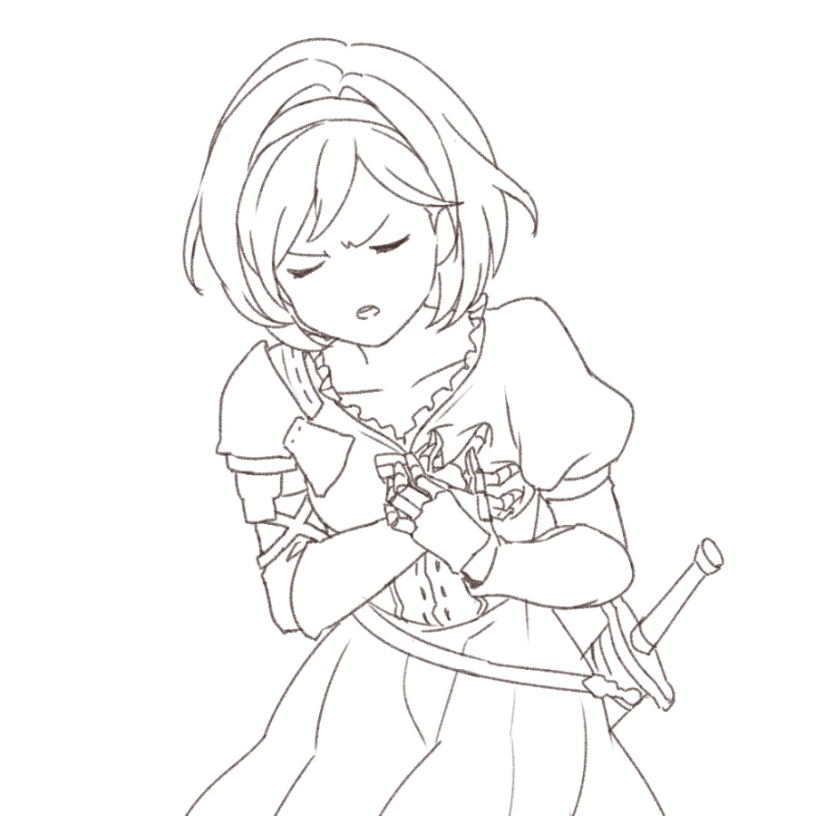 グラブルファンアート らくがき Min T ミント