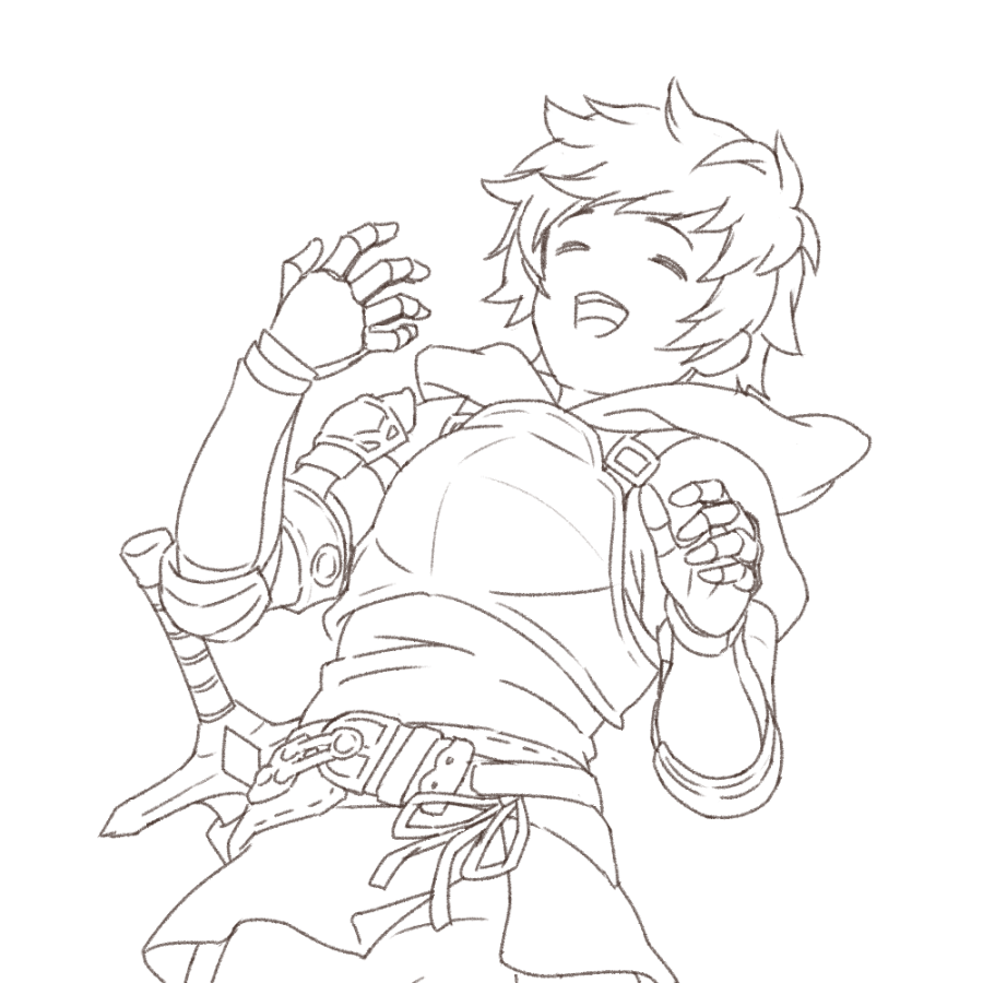 グラブルファンアート らくがき Min T ミント グラブルファンアート らくがき Min T ミント
