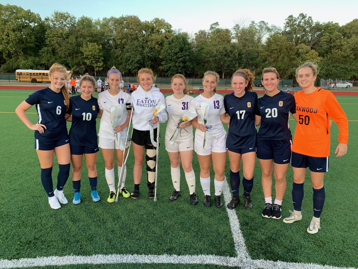 Congratulations and good luck to Eaton and Oakwood girls soccer players.