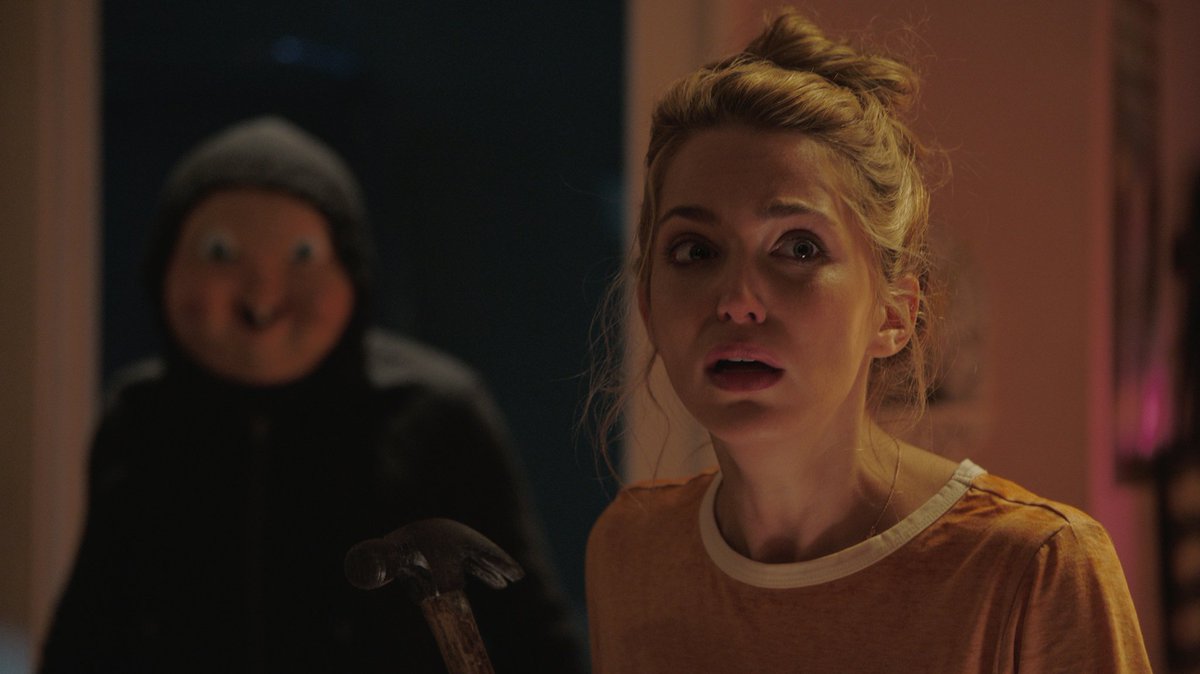 HAPPY DEATH DAY (2017) dir. Christopher Landonslasher/comedy // college student Tree finds herself in a bizarre time loop, stuck reliving the day of her murder over & over. with her chances of survival running out, she has to figure out who's killing her before it's too late.