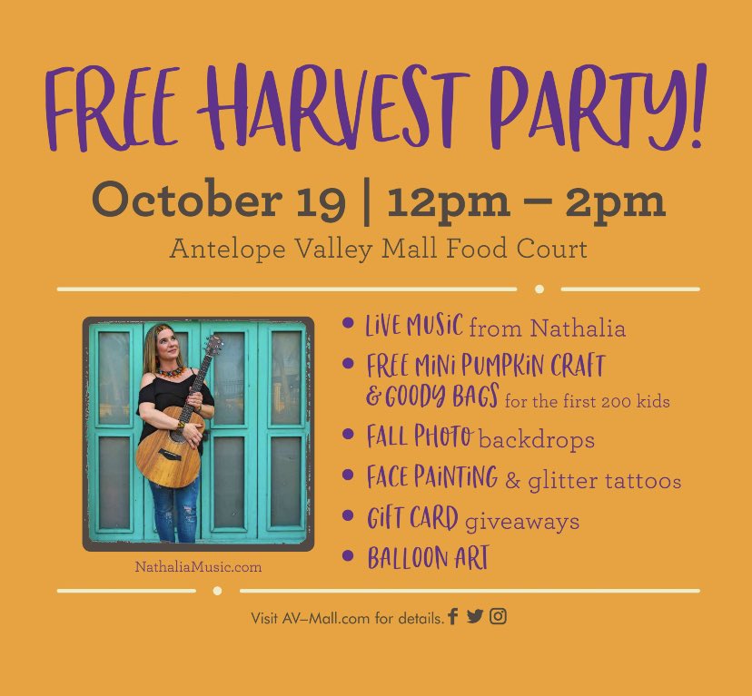 ShopAVMall's tweet photo. Hey, look at this!! 🤗
#avmall #harvestparty https://t.co/o8PSxIZLg2