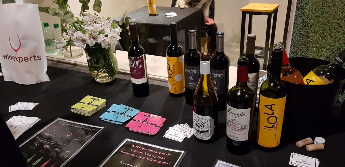 WIM_Arg's tweet photo. 🍷Estamos presentes en el festival de vinos #WeWine 2019 en el Predio Ferial @larural_bsas, difundiendo #TipsWIM de #ConsumoResponsableDeVino 🙌🏻
#Winelover #VinoArgentino #VinoParaVos #LaRural #Bodegas #Argentina https://t.co/6q2jLS58TD