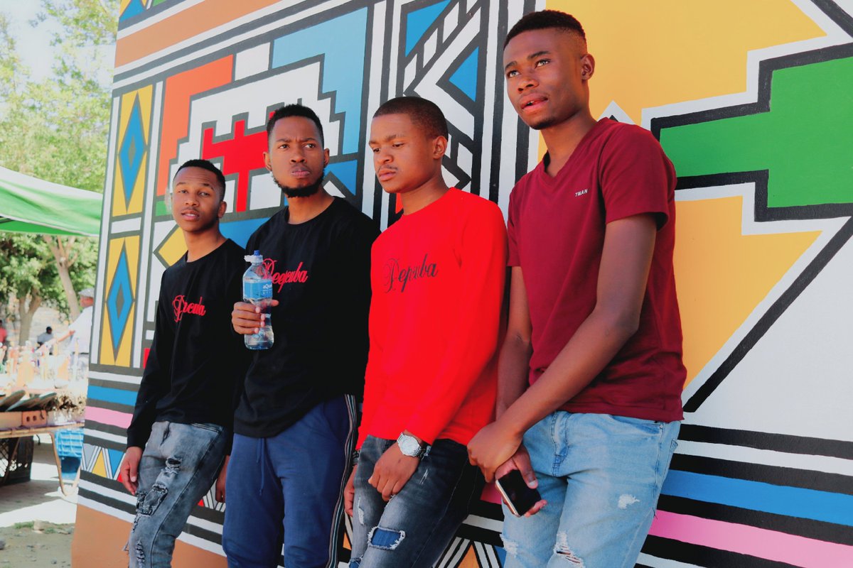 At Soweto Vilakazi Street taking final shots for "DeepCuba - Who we are"🎬📽.🔊🎶🎹 😊🕺💃