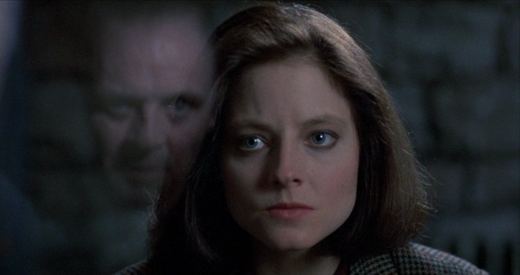 SILENCE OF THE LAMBS (1991) dir. Jonathan Demmecrime // FBI trainee Clarice Starling is recruited to help track down a still-active serial killer before he can take his next victim—by consulting the most deadly & violent killer they've managed to put behind bars.
