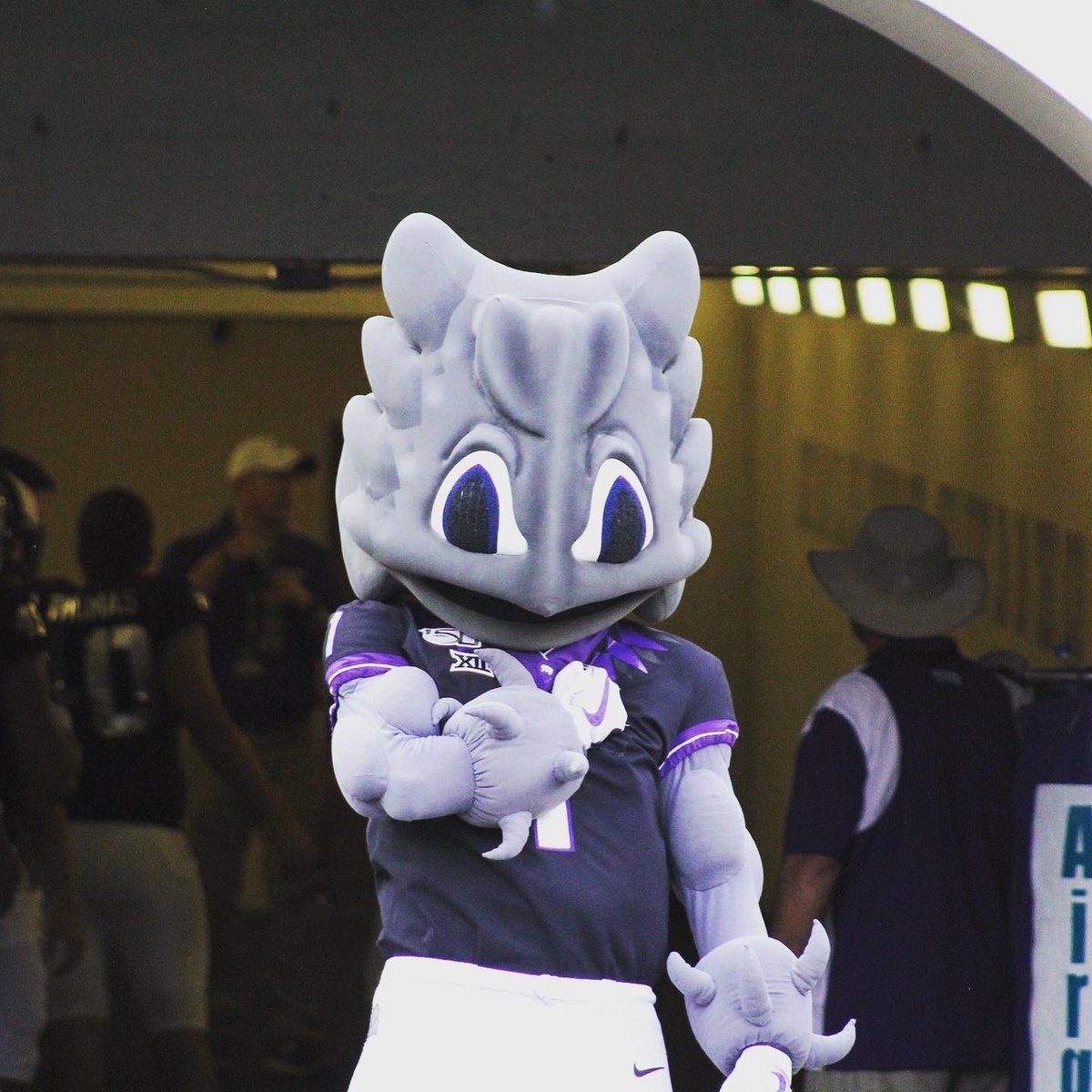 RoadTripSports's tweet photo. #CollegeFootballAmerica caught some #TCUFootball spirit during our visit to Amon G. Carter Stadium last Saturday. #TCU #HornedFrogs #FearTheFrog #GoFrogs #CarterBous ProtectTheCarter #TCUCheer #TCUPom #TCUShowgirls #Superfrog #RoadTripSports #NFF #CFB150 #FootballTillFebruary https://t.co/HlFke6ZL2r