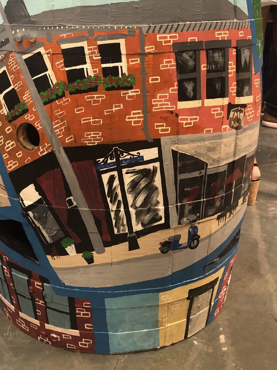 ShannanB's tweet photo. The artist who created our MainStrasse Village- themed NKY Bourbon Barrel put a little tiny scooter on it! π΅ #beepbeep @ScooterMedia #kentuckysEdge https://t.co/WOjz3WHfrW