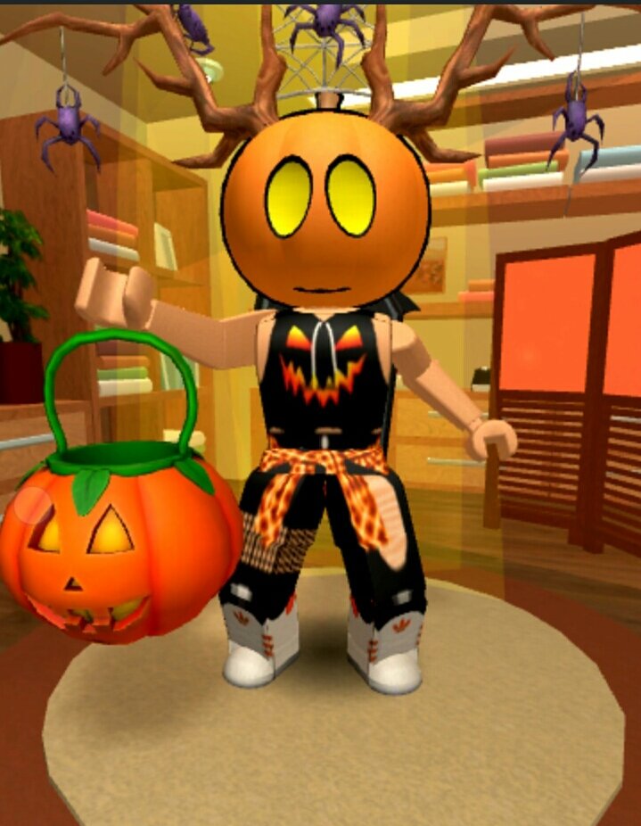 pumpkin kid outfit roblox