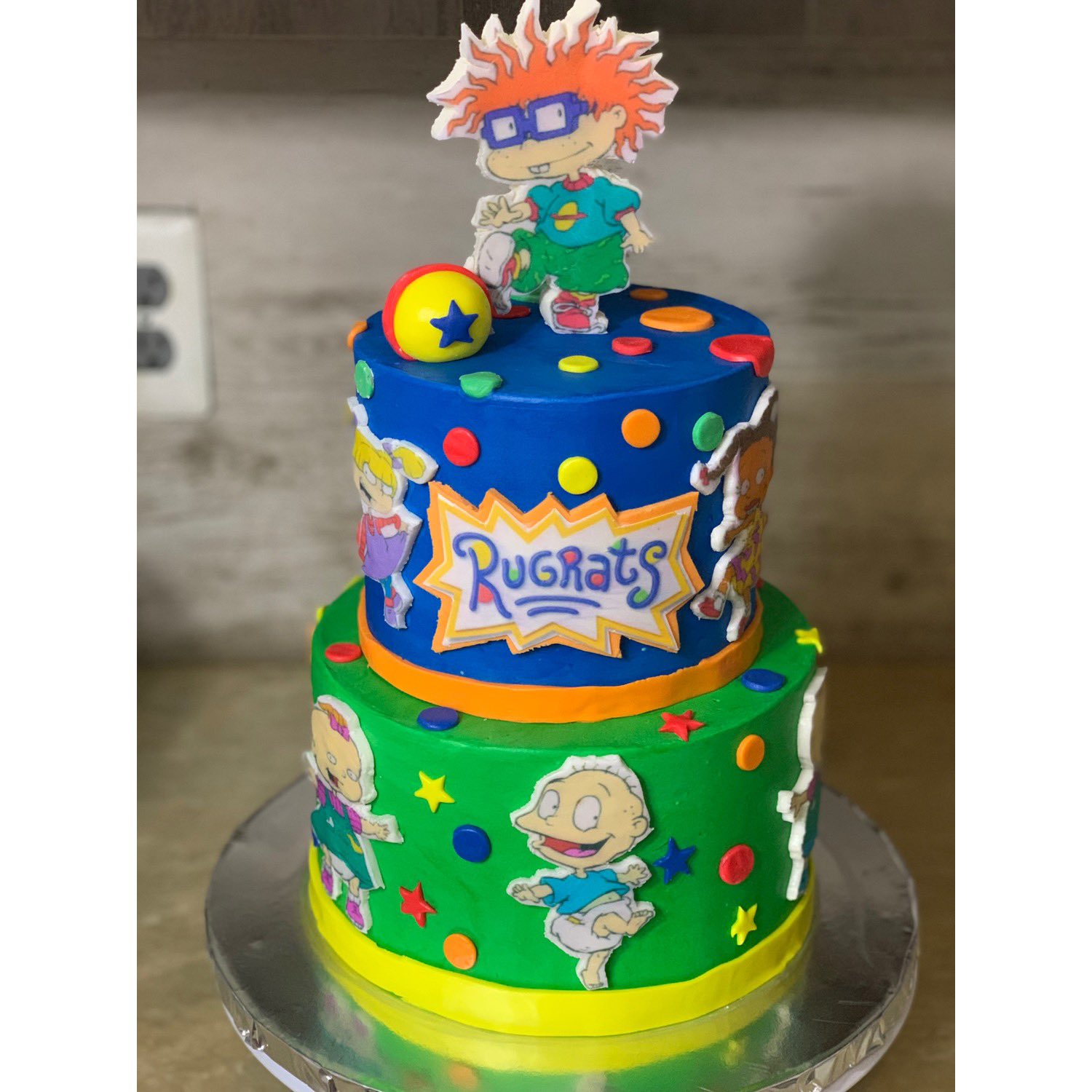 TheCupcakePoet on Twitter: "Rugrats Cake @Nickelodeon #Nickelodeon #rugrats https://t.co/rHfDoRTgF1" / Twitter