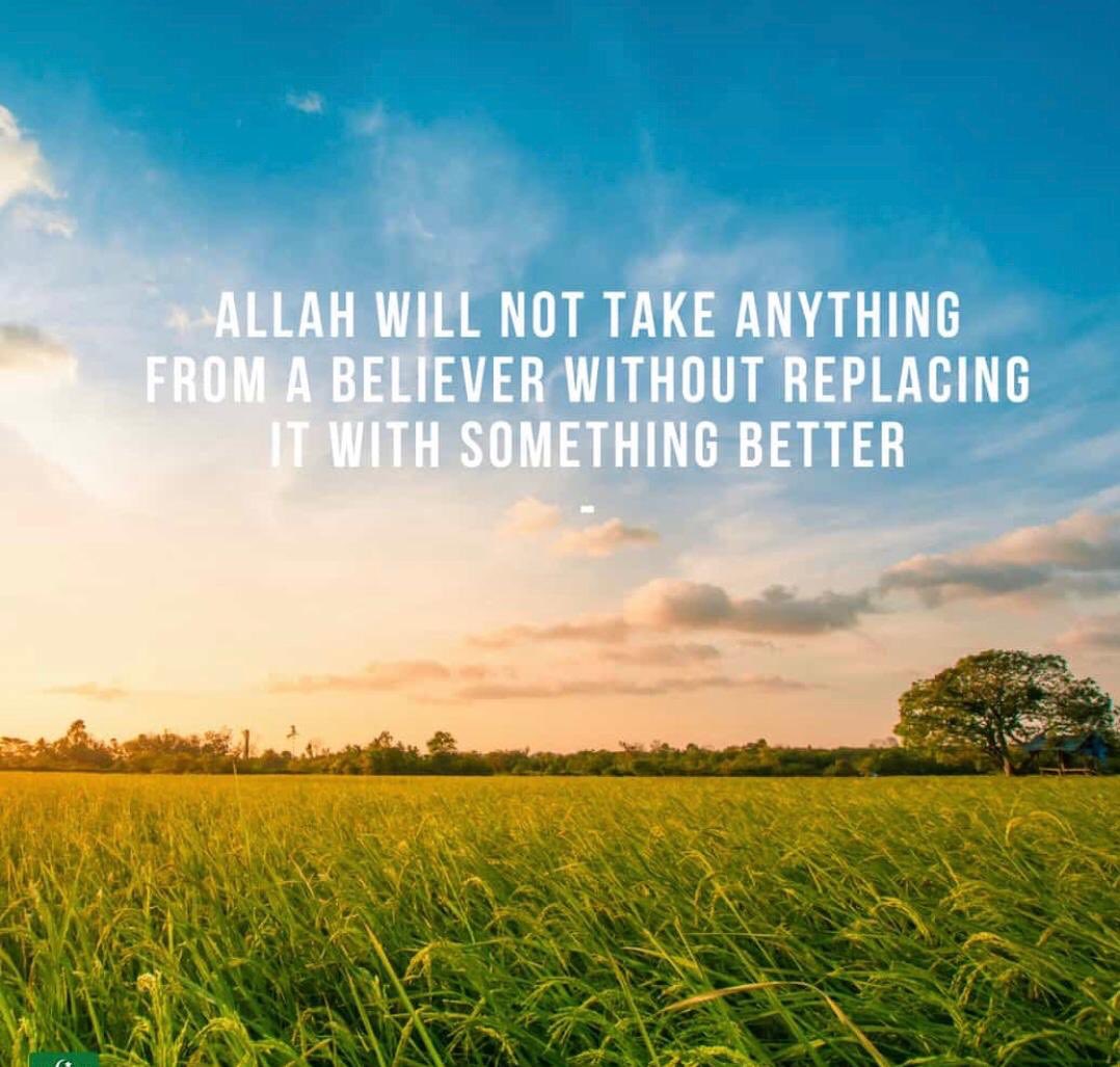 allah will replace it with something better foam allah will replace it with something better foam