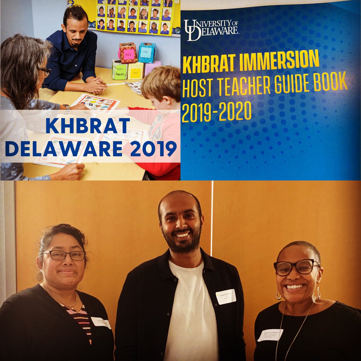 #ChristianaVikings are excited to host  a #KhbratImmersion teacher! Welcome, Mr. Almasoudi! (Thank you, ELL Teacher, Mrs. Grusell for hosting). “Khbrat is an Arabic word meaning ‘experiences’” THANK YOU, <a href="/UDelaware/">Univ. of Delaware</a> for facilitating this terrific collaboration!