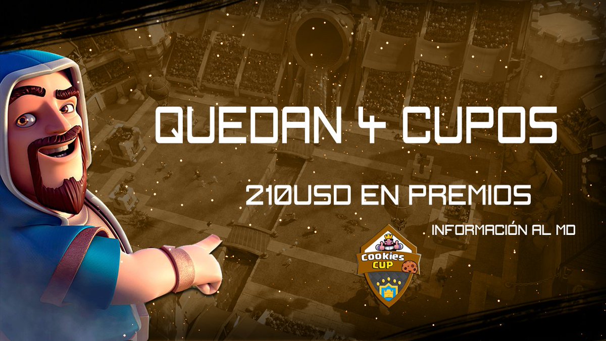 CookiesCupCR's tweet photo. #Noticias

Nos quedan tan solo 4 cupos para llegar a los 40 equipos, no te quedes sin participar en está gran competición!!!. https://t.co/Hwjw1Tqrem