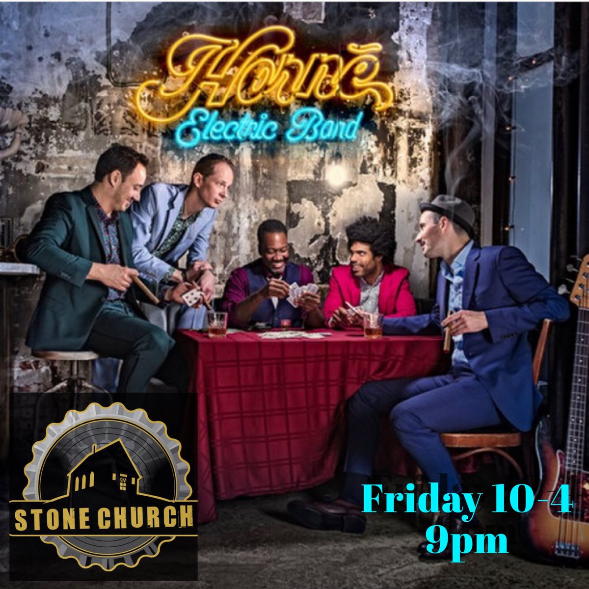 With the <a href="/HorneElectric/">Hornē Electric Band</a> tomorrow