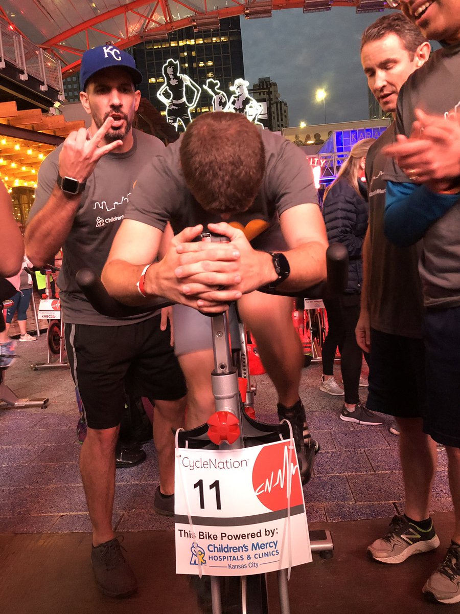 Two more seconds!  Way to go Chris!  CMH rocking it! #KCCycleNation