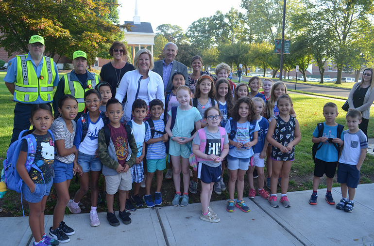 Participated in #InternationalWalkToSchoolDay. This event raises community and global awareness about walking safety to school and promoting a healthy lifestyle.