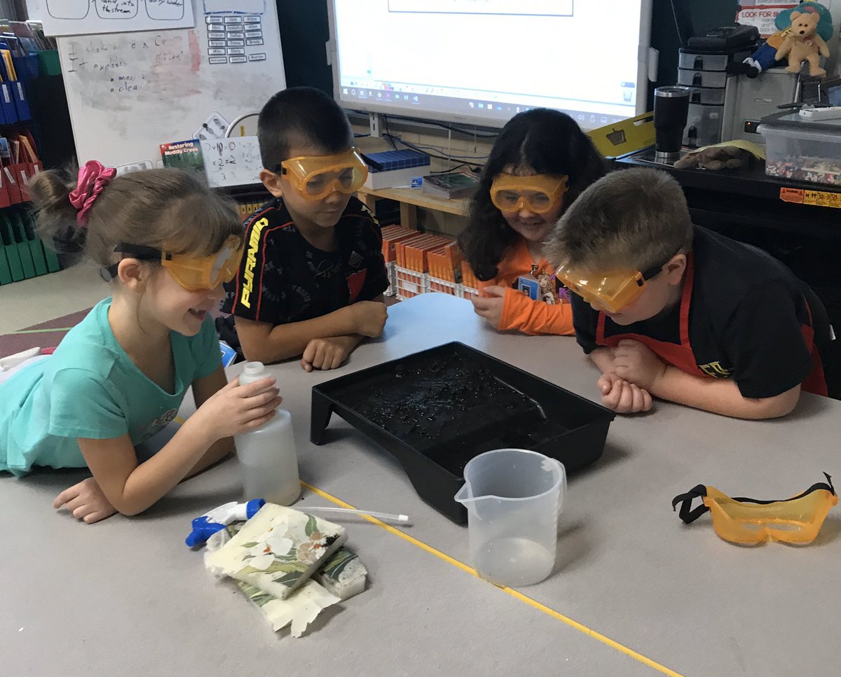 So excited to learn about the causes and effects of erosion on our local streams today!