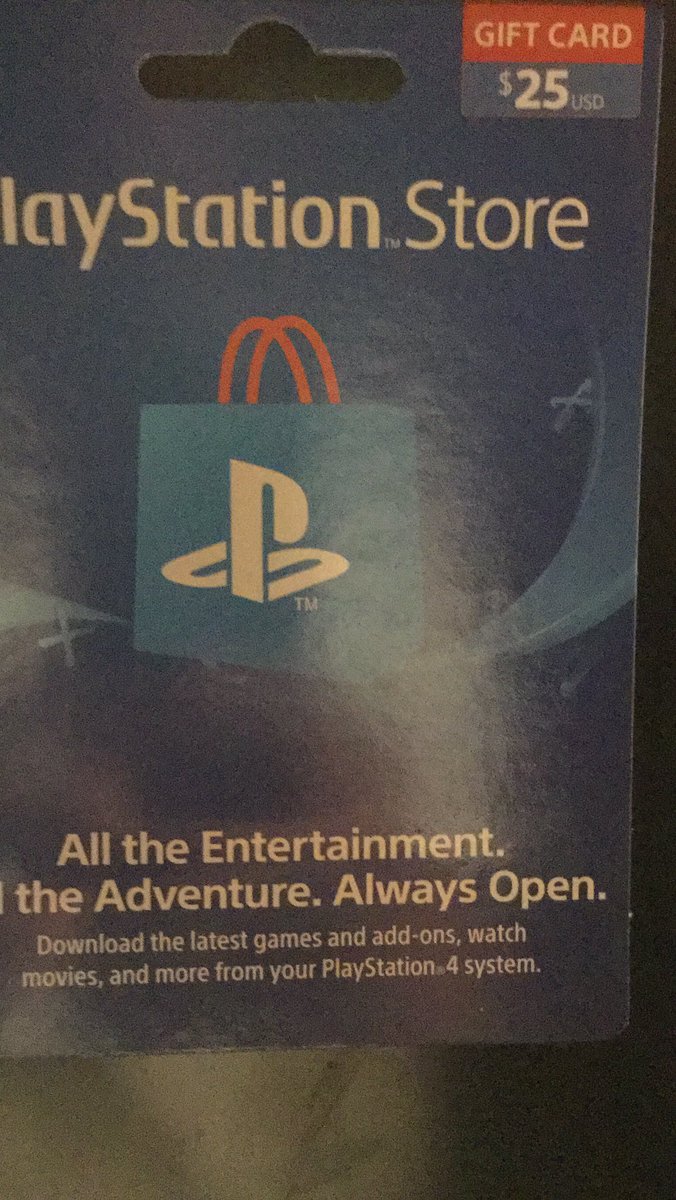 LoeFor's tweet photo. We sell gaming gift cards also. The Playstation gift cards range from 25$-100$ https://t.co/Pk4yLQYkck